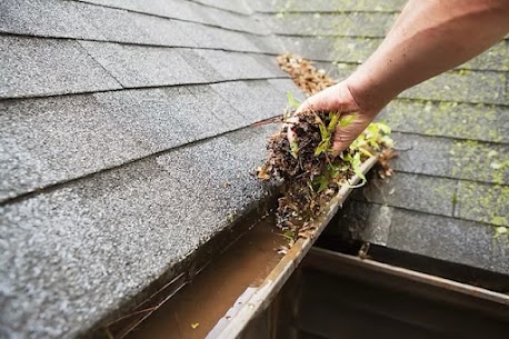 Eavestrough cleaning